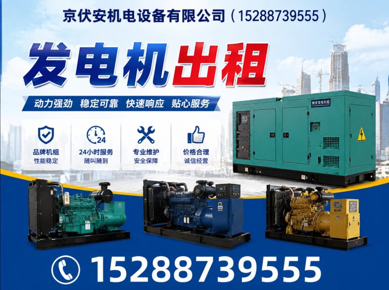 黄山发电车出租展示图